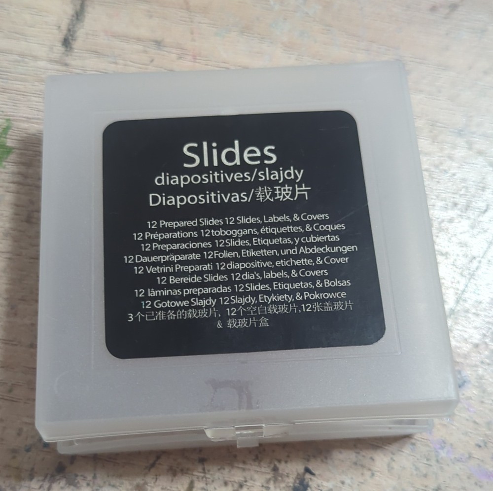 Edu-Science Microscope Set 10X Objective Prepared Slides Accessories Science Kit