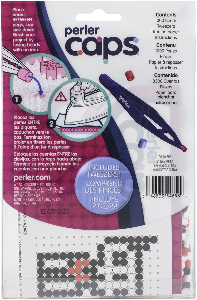 Perler Cap Starter Kit-X Ray - P8054-658