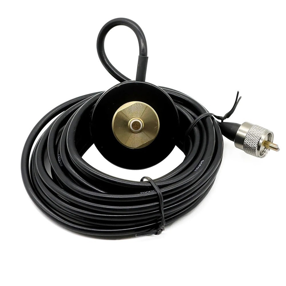NMO Magnet Antenna Mount Base for Mobile Radios 5M Cable Reliable Performance