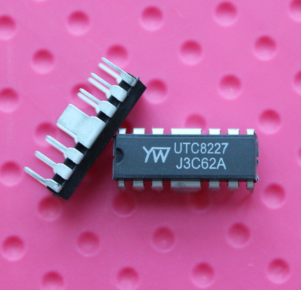 5pcs UTC8227 DIP-14 Integrated Circuit IC