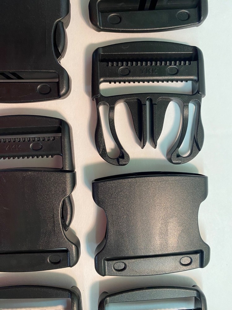 2" YKK Side Release Plastic Buckles (12)- Plastic