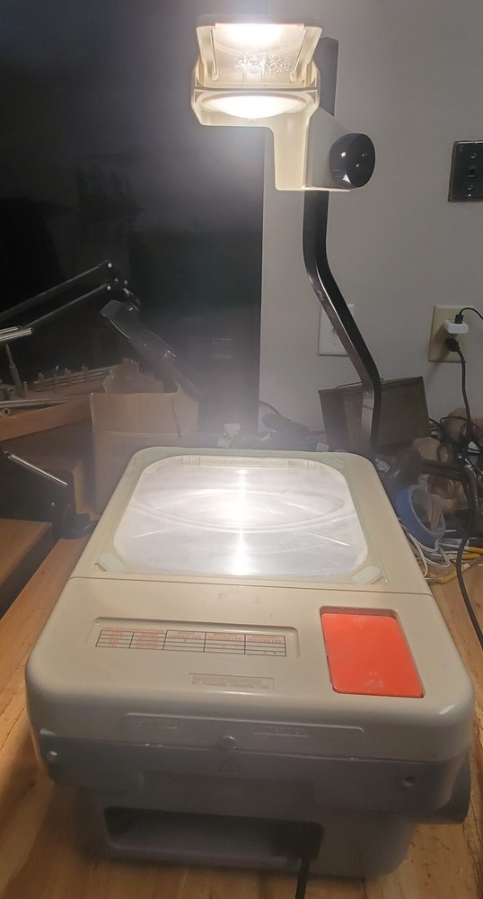 ELMO HP-L3550H Transparency Overhead Projector Tested Working Pre-owned School