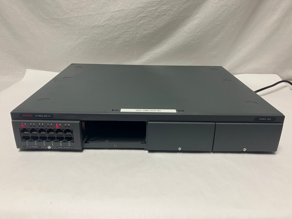 Gently Used Avaya IPO IP500V2 CONTROL UNIT PCS12