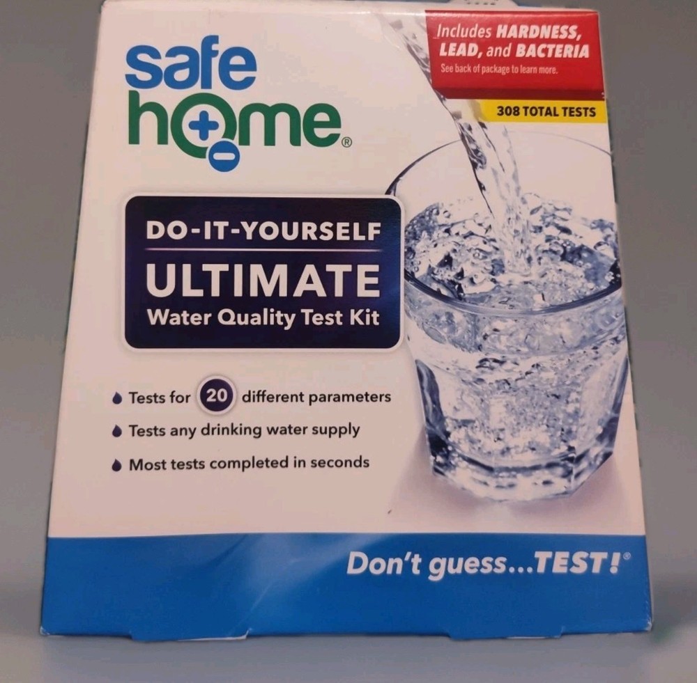 Safe Home Ultimate Water Quality Test Kit, Test For 20 Different Parameters 3631
