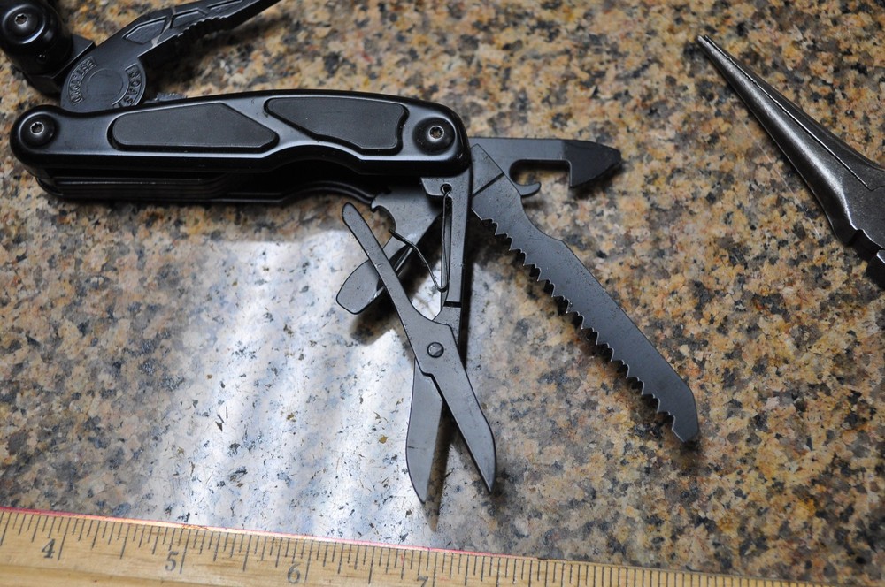 Coast LED135 Micro Pliers Multi-Tool Functions With Dual LED Lights used see pic