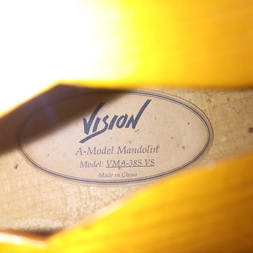 VISION Flat Mandolin A-Model VMA-38S VS