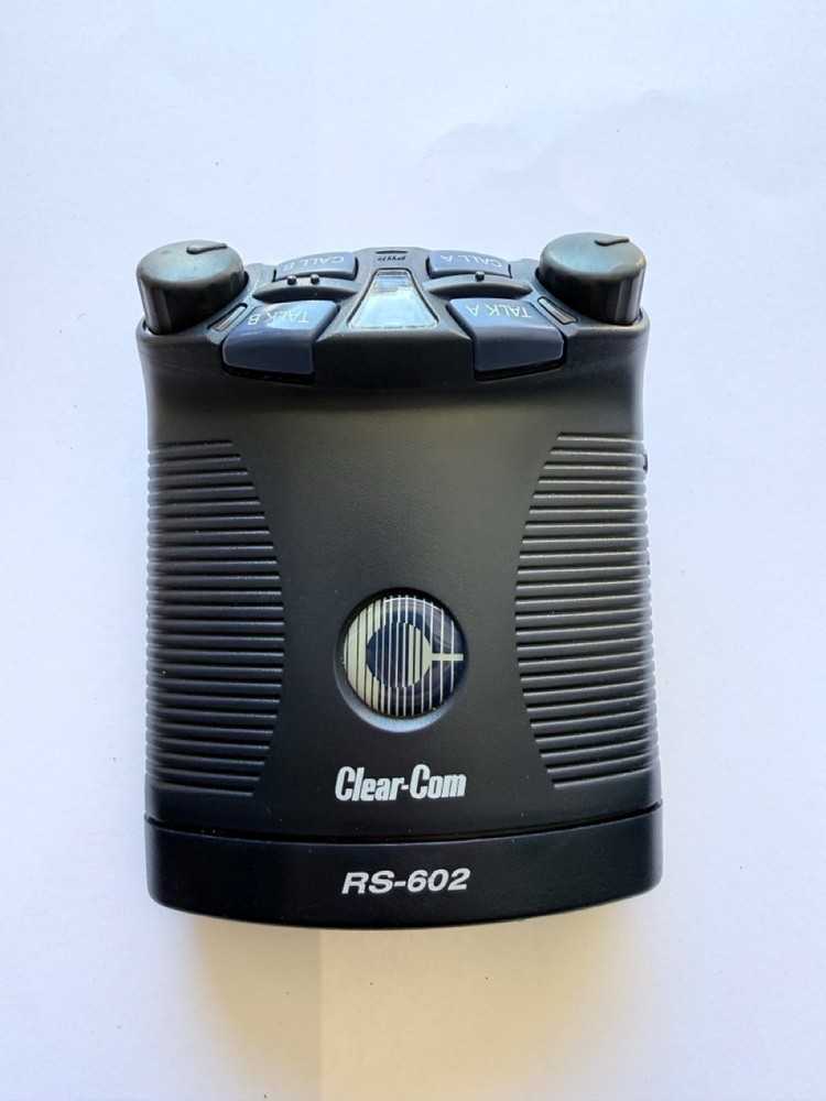 Clear-Com RS-602 Two-Channel Analog Intercom Belt Pack