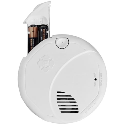 First Alert Interconnect Hardwire Dual Sensor Smoke Alarm with 6-Pack, White