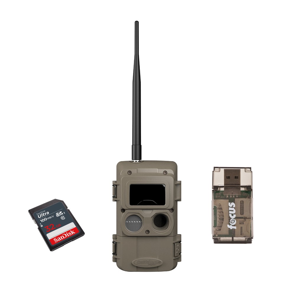 Cuddeback Cuddelink Wireless Lowglow Camera Bundle with Accessories