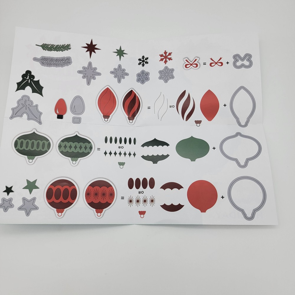 Diamond Press - Holiday - Stamp & and Die Kit