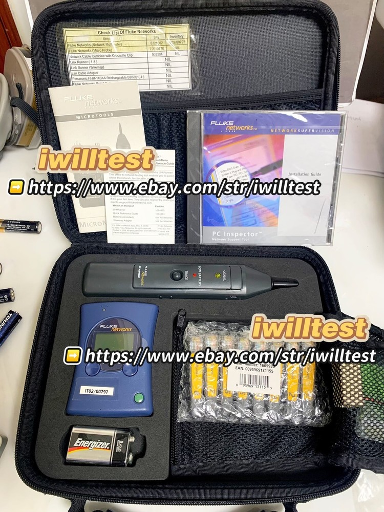 NEW Fluke LinkRunner Network Tester*IW