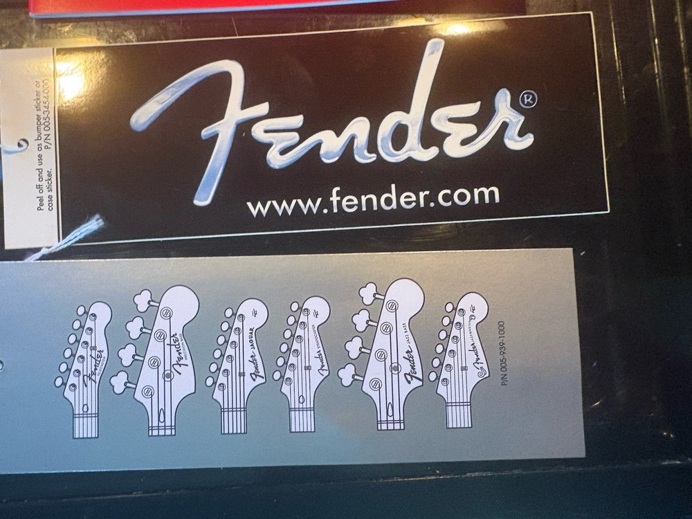 Fender Case Candy Manual Warranty Cloth Tags Care Instructions