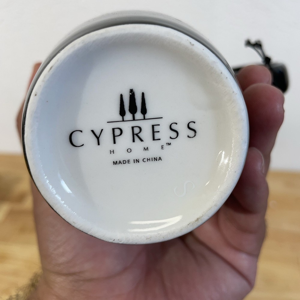 Cypress Home Ceramic Latte Cup - "Advice From A Dog"