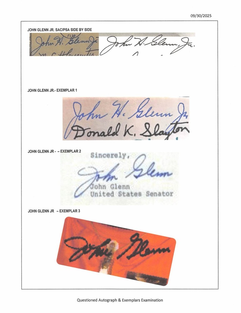 🚀 Mercury 7 Astronauts Signed Postmarked Envelope All 7 Autographs! 🚀
