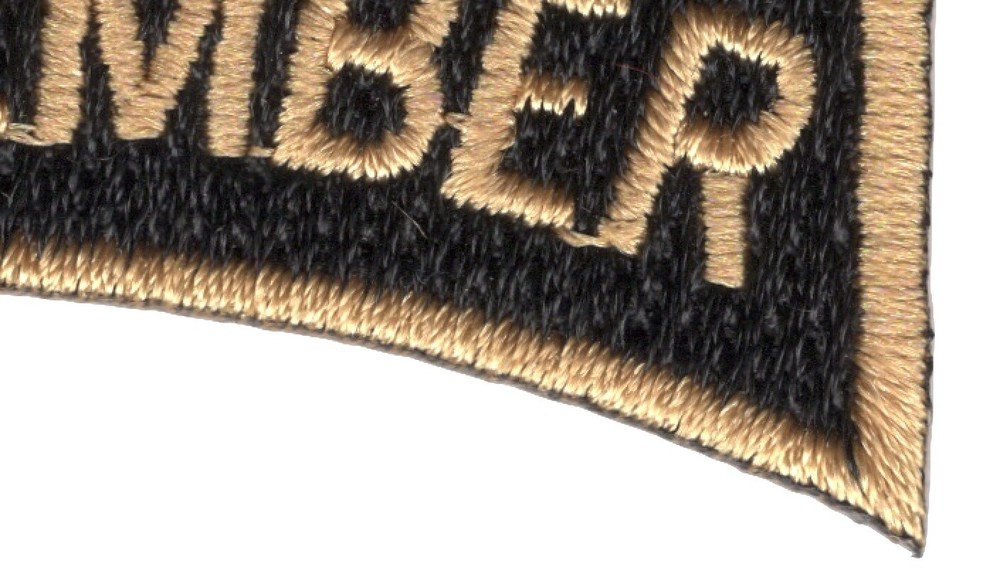 Life Member Tab Top Banner Patch