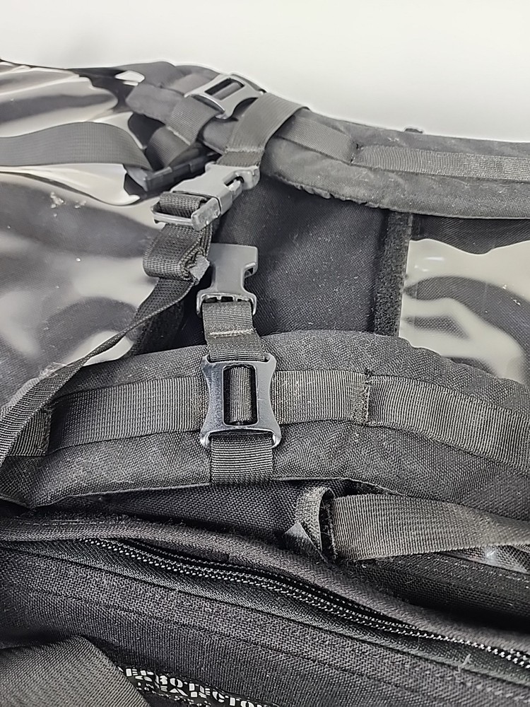 Force Protector Deployment Bag Military Black Rolling Padded Duffle Bag