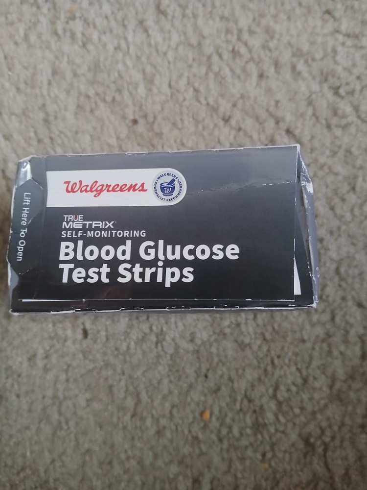 100 Walgreens True Metrix Blood Glucose Test Strips Exp 3/27