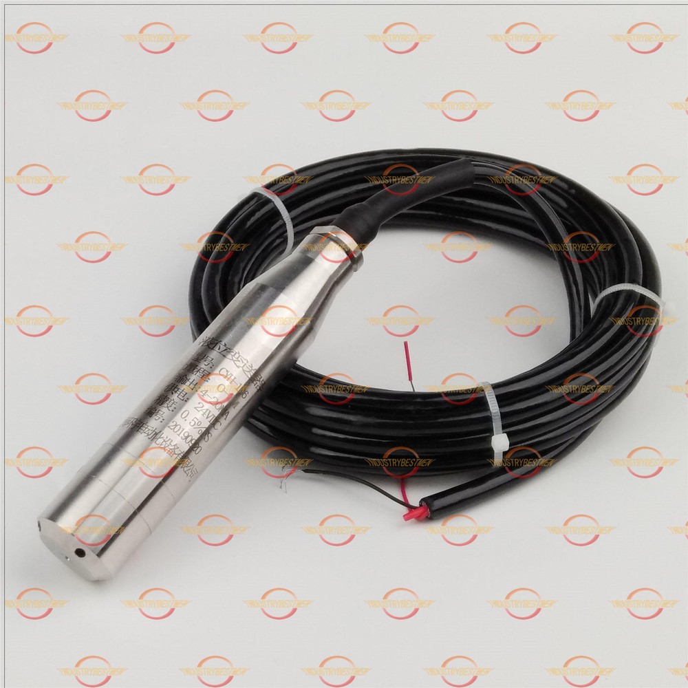 4-20MA 1.0m Range Water Level Transmitter Liquid Level Transducer Sensor
