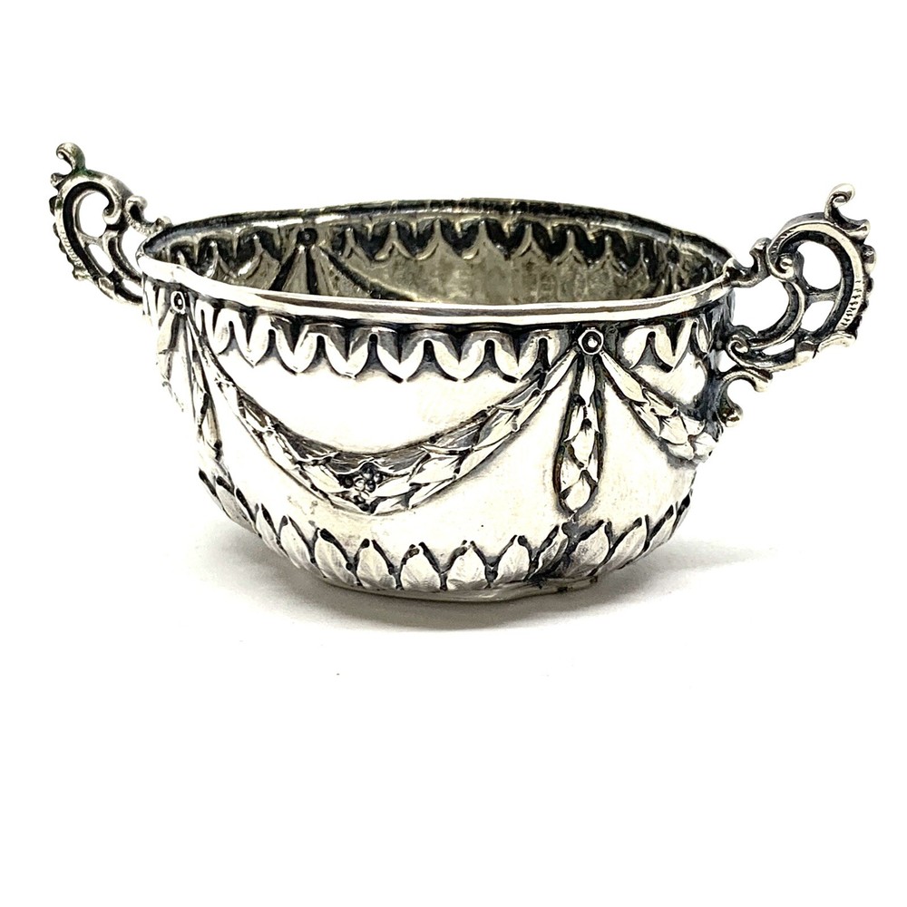 Antique German 800 Silver Small Nut Kendy Bowl