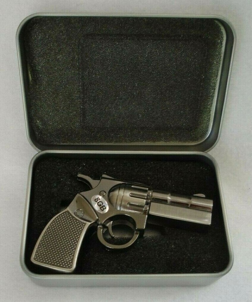 Gun Pistol Shaped Flash Drive 8 GB