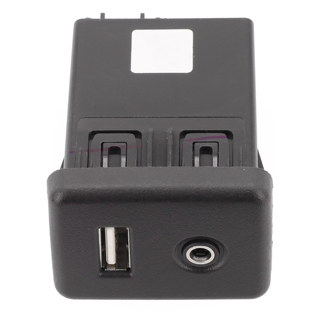 For Opel Car AUX Audio Socket Reliable Performance & Black ABS Material