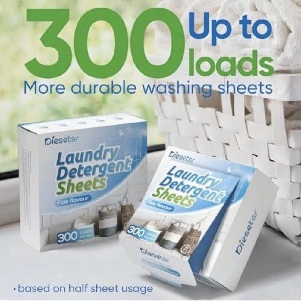 20 boxes Laundry Detergent Sheets 300 Loads each Laundry Sheets