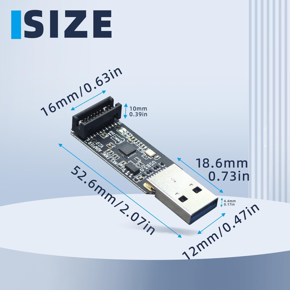 EMMC Adapter V2 USB 3.0 Micro Memory Card Reader Module Fits Makerbase MKS