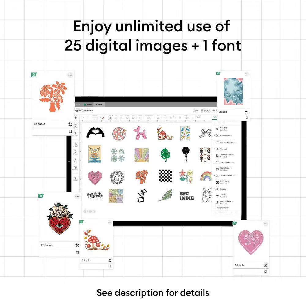 Cricut Joy Xtra Cutting Machine Personalization Making Edition Bundle