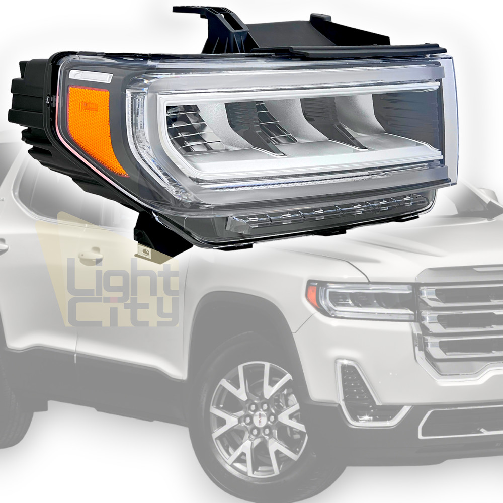 For 2020-2023 GMC Acadia SL|SLE|SLT|DENALI Passenger Side FULL LED Headlight RH