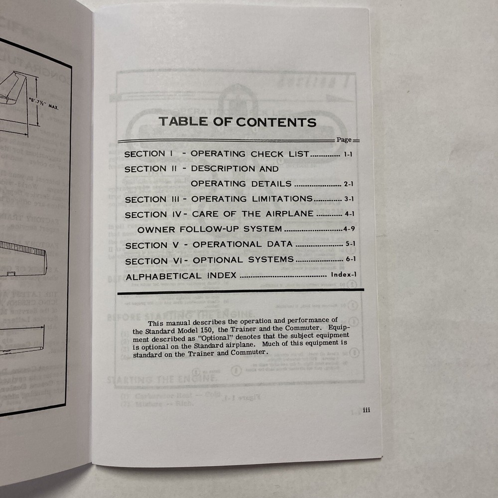Cessna Model 150J Owner's Manual 1969