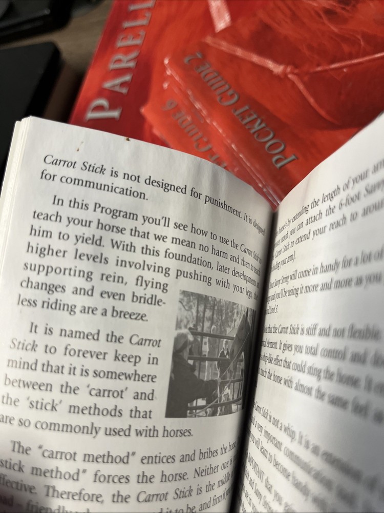 Parelli Partnership Level 1 Training Natural Horsemanship Program Set. Read.