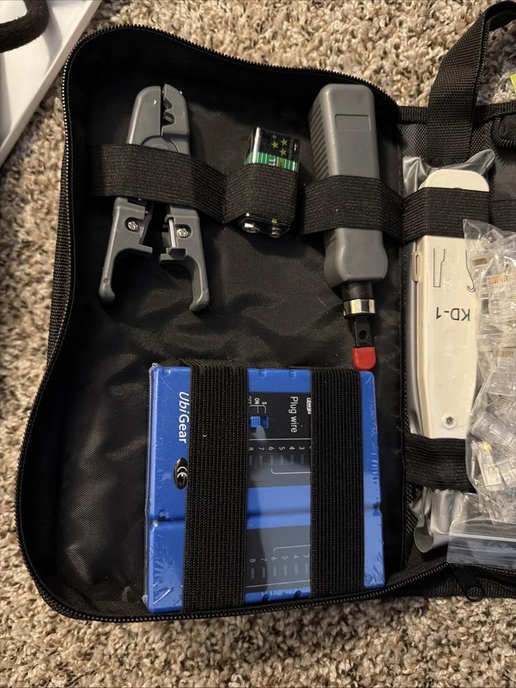 UbiGear Network Cable Tester - Crimper Tool Kits