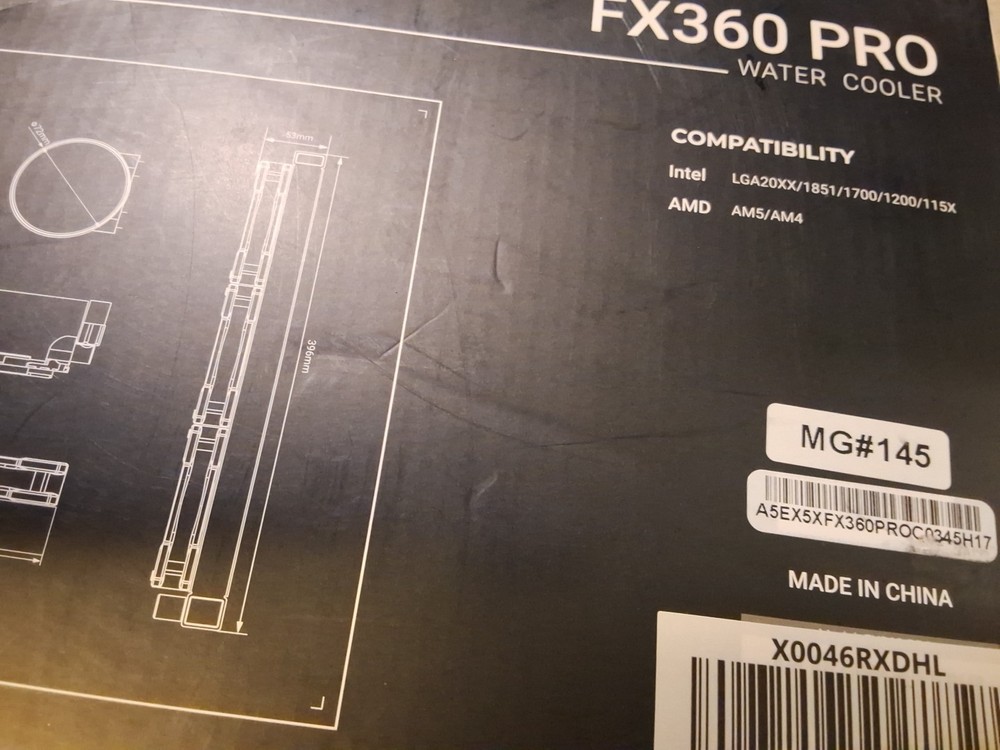 ID-COOLING PRO FX360 Water Cooler