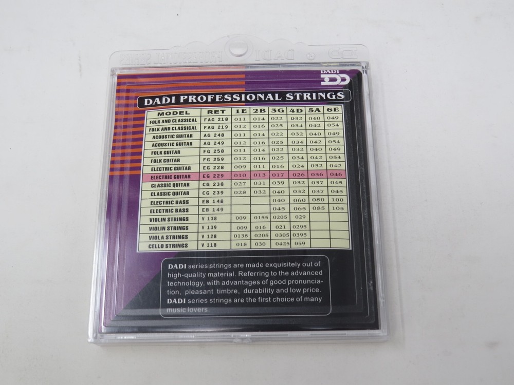 Nicke Round Wound Regular Light Electric Guitar Strings EG229