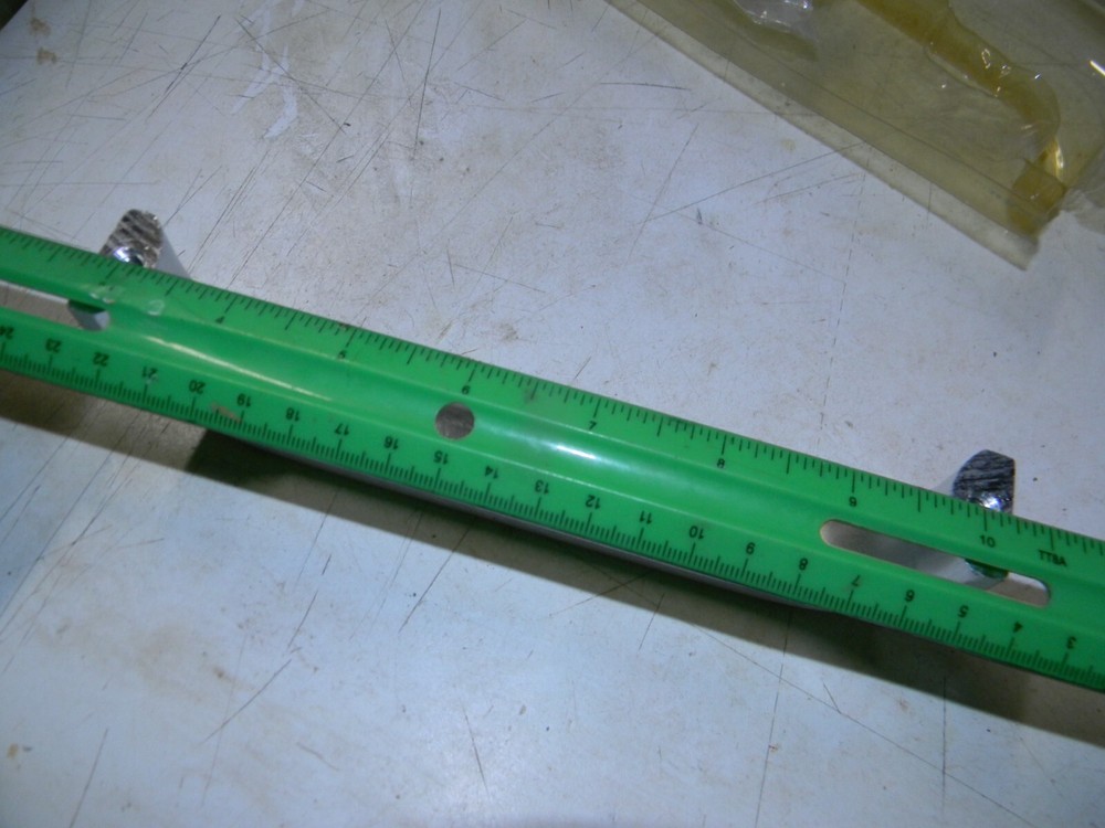 Satin Aluminum 7.5" Oval 1" Wide Solid Handle Pull Push