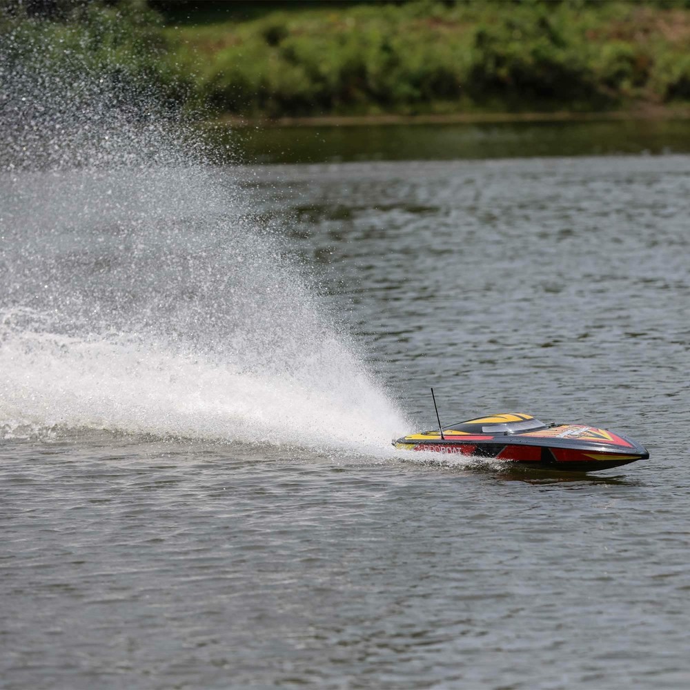 Pro Boat Sonicwake PRB08032V2T1 V2 36" Self-Righting Brushless Deep-V Black