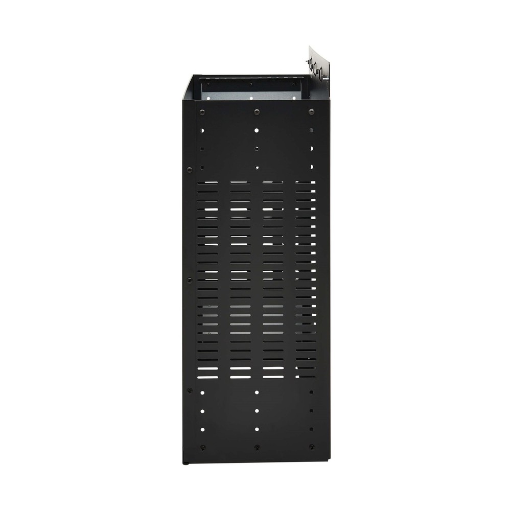 Tripp Lite SmartRack 4U Low-Profile Vertical-Mount Vented Enclosure Black
