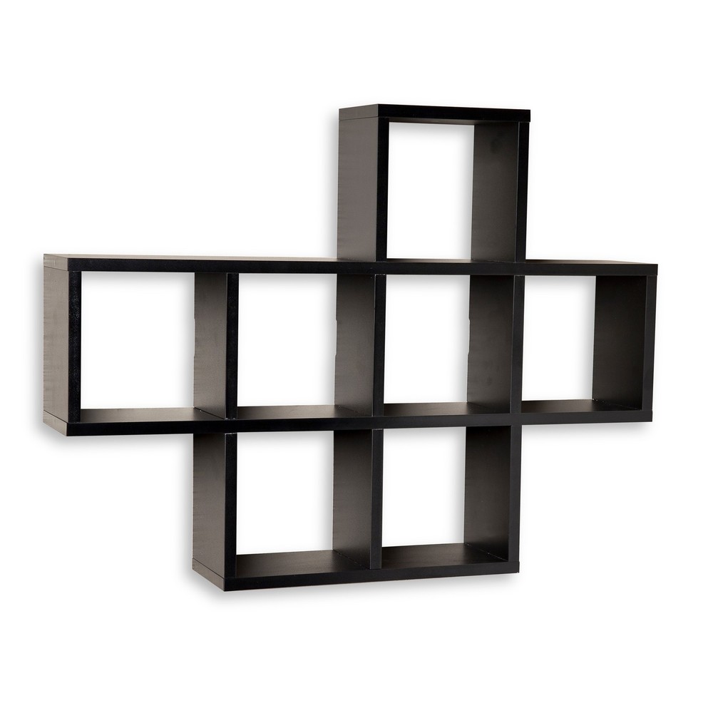 Danya B. Cubby Laminated Veneer Shelving Unit Storage