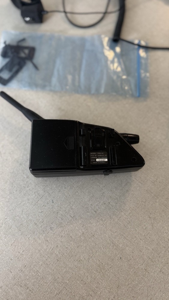 Used ChatterBox FRS X2 Communication System Universal,Open Face kit