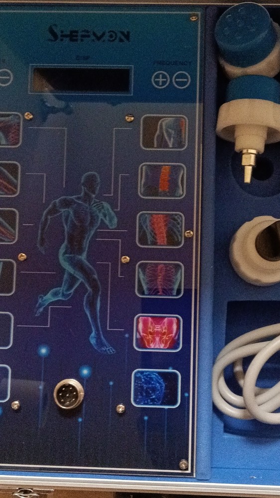 SHEMON SW14B Shockwave Machine Electrotherapy Device with Case and Accessories