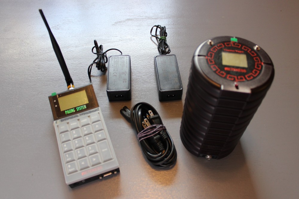 Retekess TD159 Alphanumeric Pager Long Range 10 Pager System