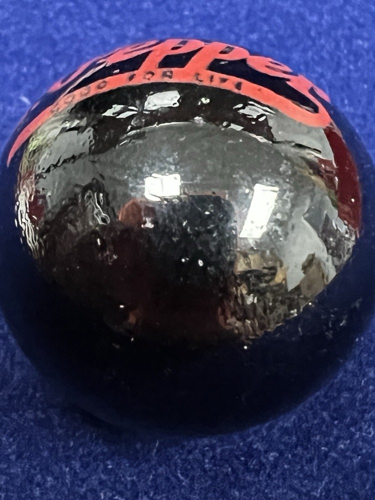 Vintage ~ Dr. Pepper ~ Black & Red ~ Advertisement Marble