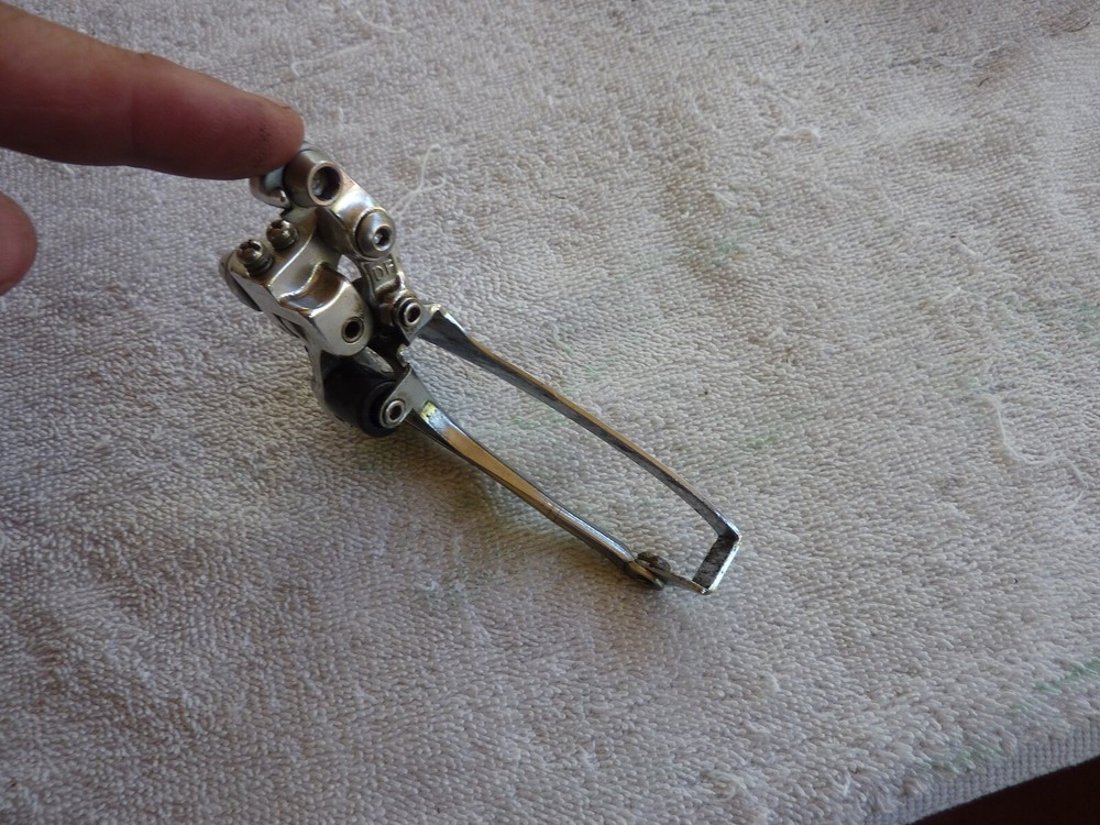 unbranded modern front double road derailleur braze on