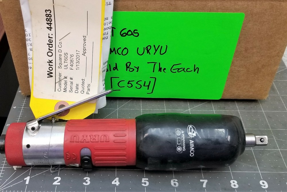 3/8” Drive Inline Pulse Nutrunner Screwdriver Air / Pneumatic Refurbished [C5B2]