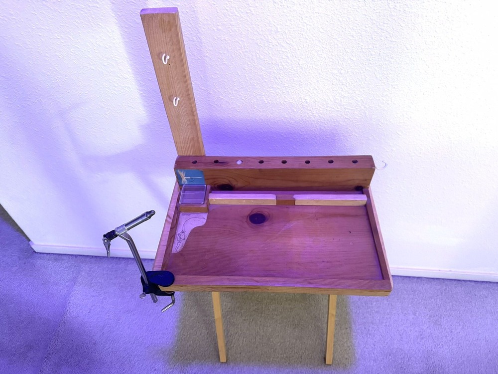 Fly Tying Portable Bench and Vise