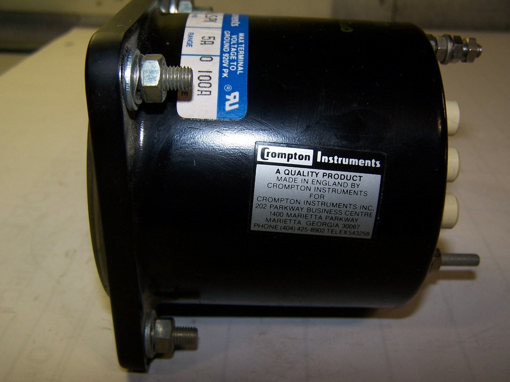 NEW CROMPTON PANEL METER 08AA LSPK TYPE 077