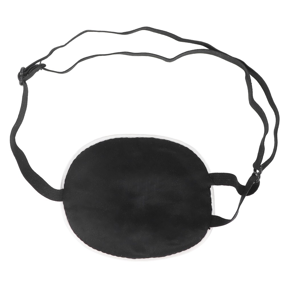 Eye Patch Silk Cotton Elastic Strap Full Cover Light Blocking Eye Cover Pad For