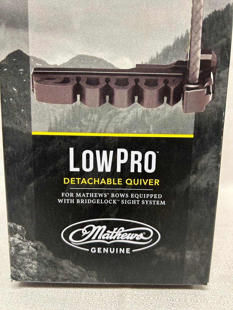 Mathews LowPro Detachable Quiver RH Granite