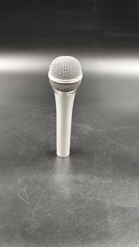 Philips SBC MD695 Microphone Used Working Silver