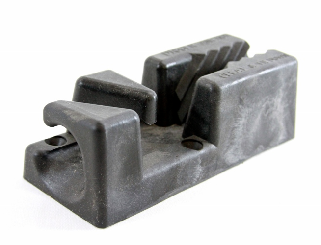 Boat Cleat - Anchoring Docking - Digger Anchor Adjustable Rope Tie off - Black
